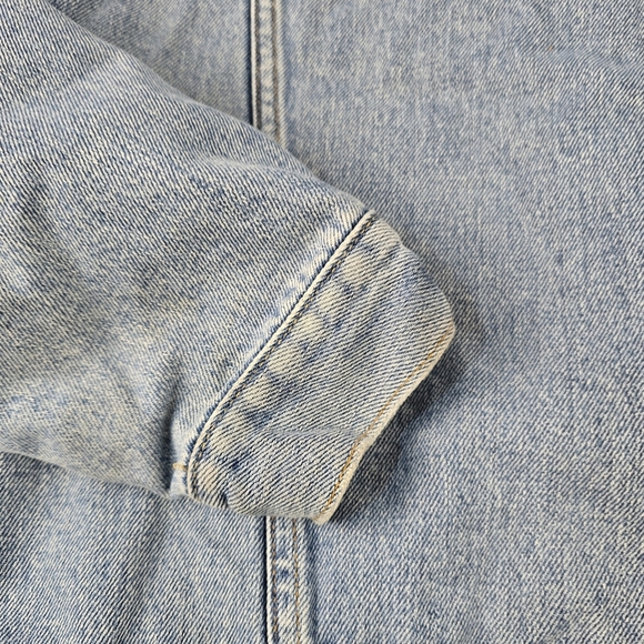 Levi's Men's Standard Trucker Sherpa Lined Denim Jacket 70520 Sz S Type III - Picture 10 of 16